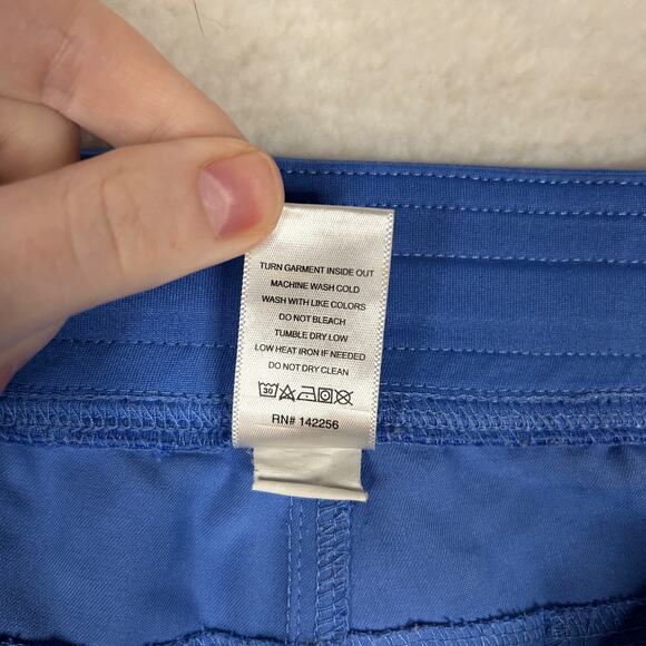 Figs Mens Size M Axim Cargo Scrub Pants Drawstring Medical Career Ceil Blue - Picture 9 of 10